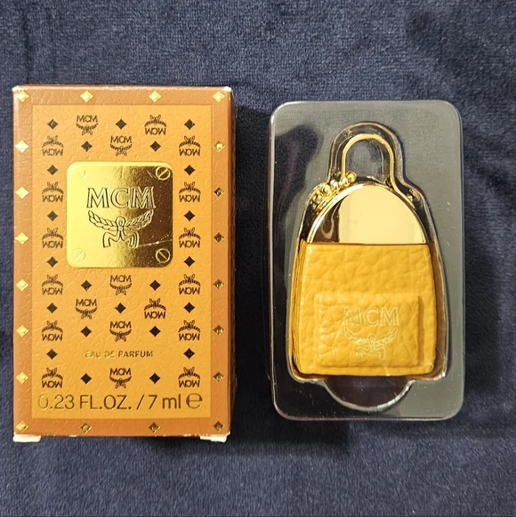 MCM Mini Perfume Dabber Bag Charm - Picture 4 of 4